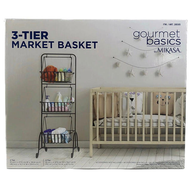 3段バスケット  3 Tier Basket 収納ラック