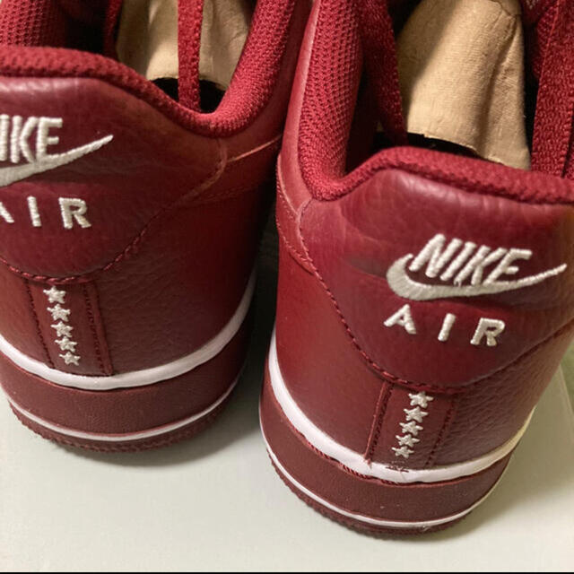 NIKE Nike Air Force 1 '07 team redの通販 by ぞのやん's shop｜ナイキならラクマ - 正規品格安
