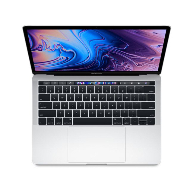 Mac (Apple)(マック)の【美品】2019MacBookPro13インチ16GB 512GB シルバー スマホ/家電/カメラのPC/タブレット(ノートPC)の商品写真