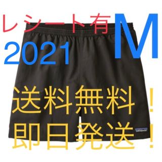 パタゴニア(patagonia)の【新品タグ付】21SS パタゴニア バギーズショーツ ブラック 5インチ M(ショートパンツ)