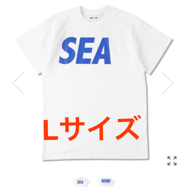 WIND AND SEA ロゴTシャツ WHITE Lサイズ | aosacoffee.com