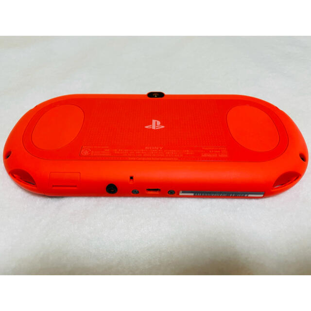 PSVita PCH-2000 ZA24 SONY ネオンオレンジ 画面無傷 - 家庭用ゲーム機本体