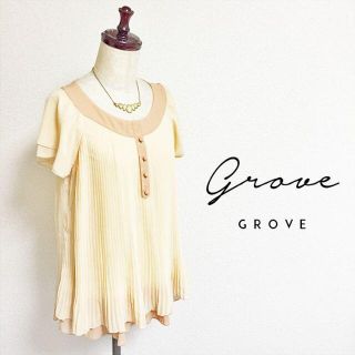 グローブ(grove)の2点セット(シャツ/ブラウス(半袖/袖なし))