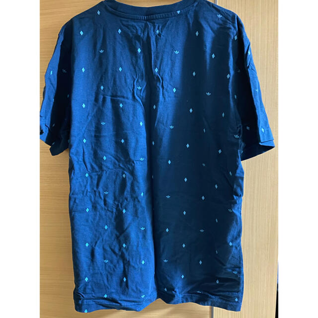 アディダス スウェット Tシャツ 青 ハーフパンツ セットアップ 2