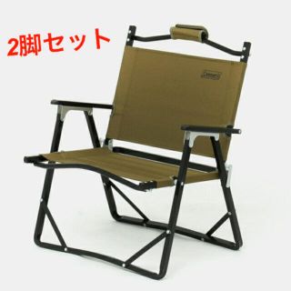 コールマン(Coleman)の＊2脚セット＊COLEMAN別注コンパクトフォールディングチェア【URBS限定】(テーブル/チェア)