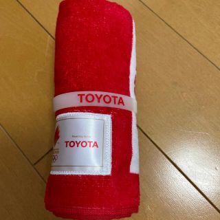 トヨタ(トヨタ)のTOYOTA TOKYO2020タオル(ノベルティグッズ)