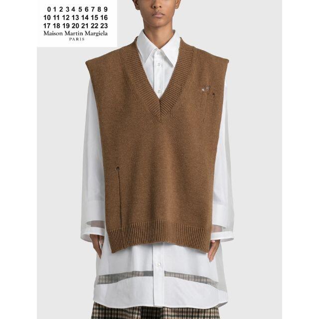 MAISON MARGIELA オープン サイド ニット ベスト | フリマアプリ ラクマ MAISON MARGIELA オープン サイド ニット ベスト | フリマアプリ ラクマ