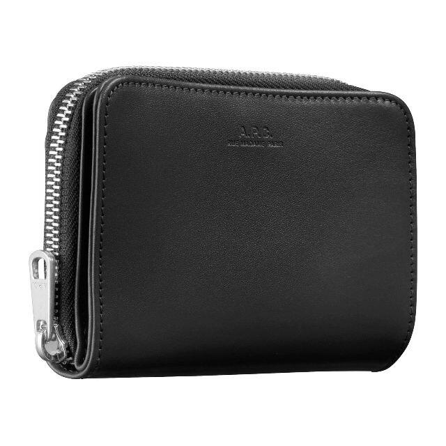 A.P.C(アーペーセー)のAPC emmanuel wallet コンパクトウォレット 財布 bk メンズのファッション小物(折り財布)の商品写真