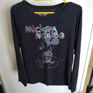 ディズニー(Disney)のDisney ミッキーマウス ロンＴ (Tシャツ/カットソー(七分/長袖))