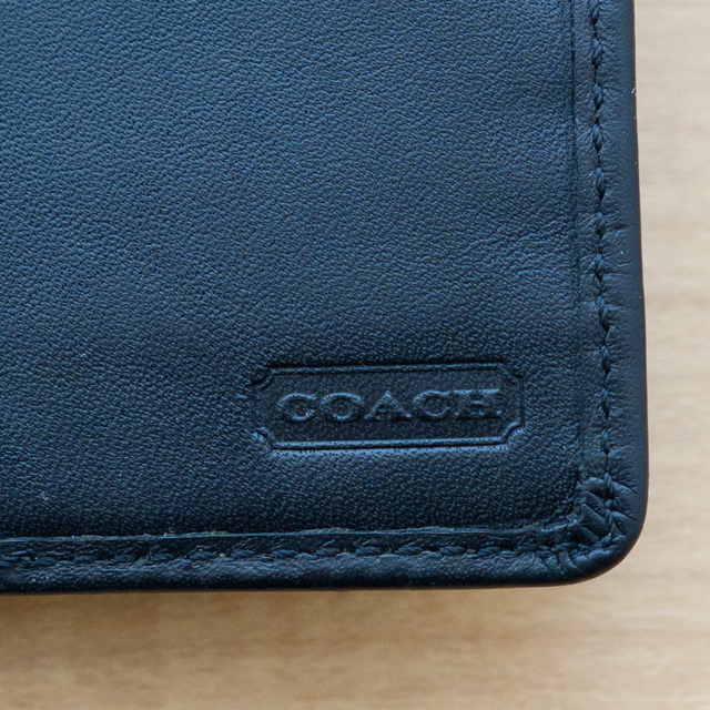 COACH(コーチ)のCOACH コーチ 長財布 メンズ ブラック 中古品 メンズのファッション小物(長財布)の商品写真