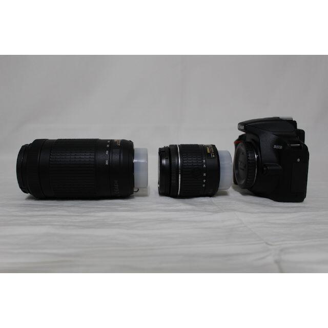 ほぼ新品 Nikon デジタル一眼レフカメラ ダブルズームキット D3500WZ