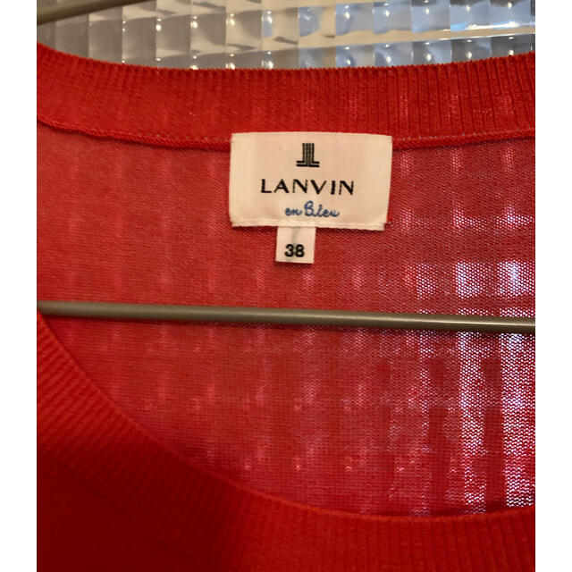 LANVIN en Bleu(ランバンオンブルー)のランバン オン ブルー サマーニット 最終価格୧⍢⃝୨ レディースのトップス(ニット/セーター)の商品写真