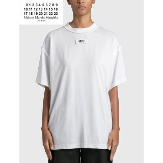 エムエムシックス(MM6)のMM6 MAISON MARGIELA リバース ウォッシング ラベル Tシャツ(Tシャツ(半袖/袖なし))