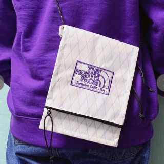 ザノースフェイス(THE NORTH FACE)のノースフェイス パープルレーベル X-Pac Utility Pocket 白(ショルダーバッグ)