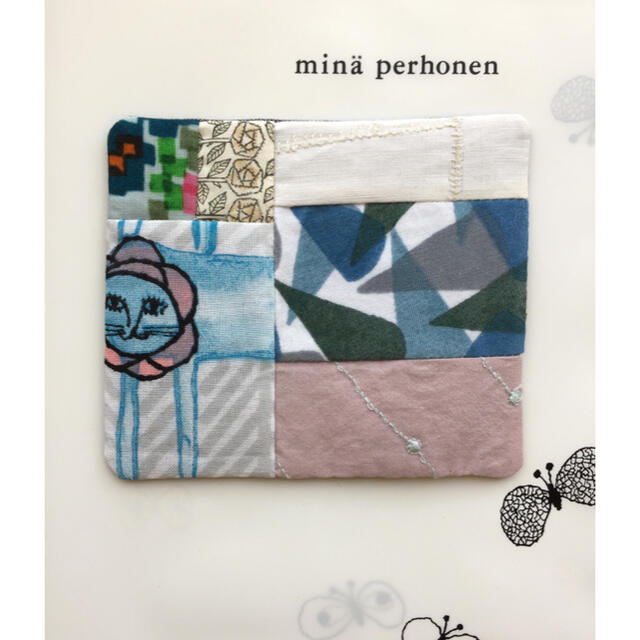 mina perhonen(ミナペルホネン)のミナペルホネン パッチワークコースター εïз  ハンドメイドのハンドメイド その他(その他)の商品写真