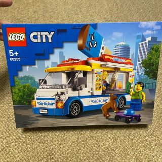 レゴ(Lego)の【極美品】レゴ LEGO シティ アイスクリームワゴン 60253 付属品完備(知育玩具)