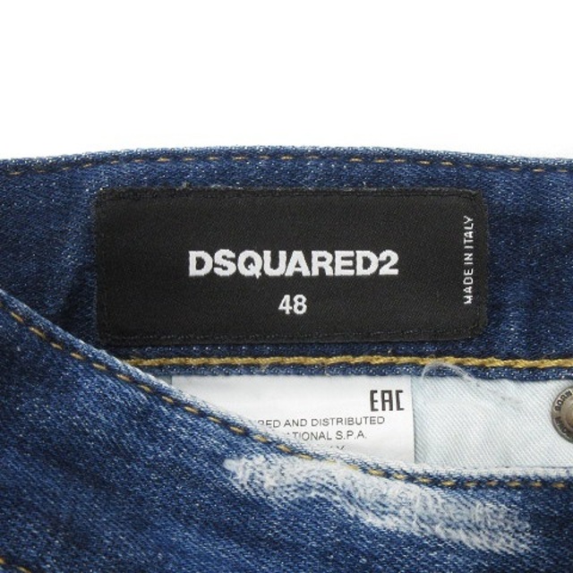 DSQUARED2(ディースクエアード)のディースクエアード 18SS スキニー デニム パンツ インディゴブルー 48 メンズのパンツ(デニム/ジーンズ)の商品写真