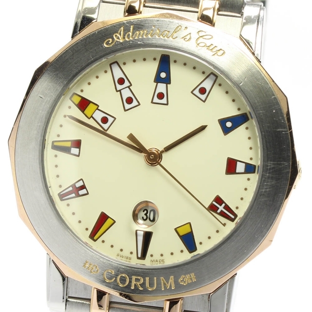 爆買い！ コルム - CORUM アドミラルズカップ 【中古】 メンズ 99.430.24.V585  腕時計(アナログ)