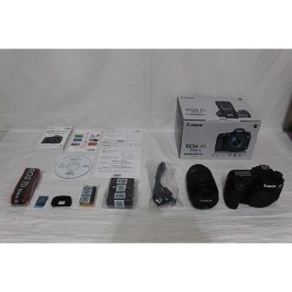 キヤノン(Canon)の★ほぼ新品★ Canon デジタル一眼レフカメラ EOS EOS7DMK2LK(デジタル一眼)