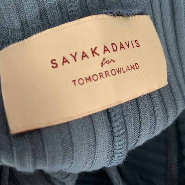 TOMORROWLAND(トゥモローランド)のSAYAKA DAVIS×TOMORROWLAND タグあり レディースのワンピース(ロングワンピース/マキシワンピース)の商品写真