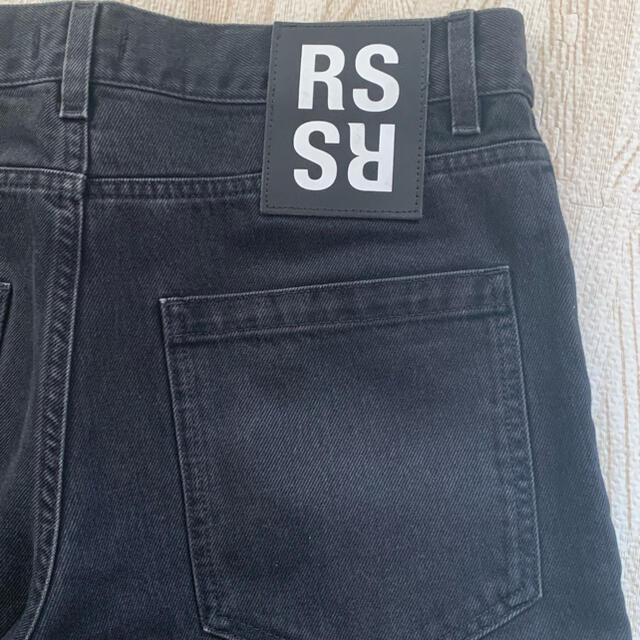 RAF SIMONS(ラフシモンズ)の美品 RAFSIMONS BLACKデニム メンズのパンツ(デニム/ジーンズ)の商品写真