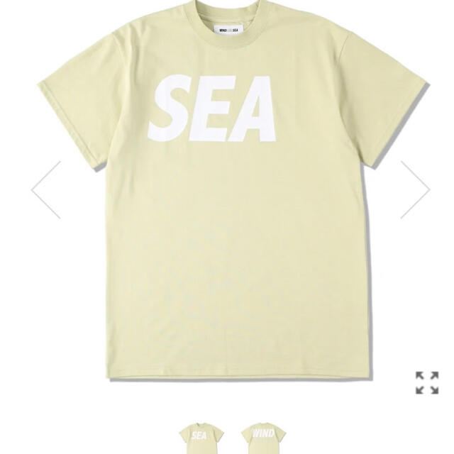 WIND AND  SEA TEE L size