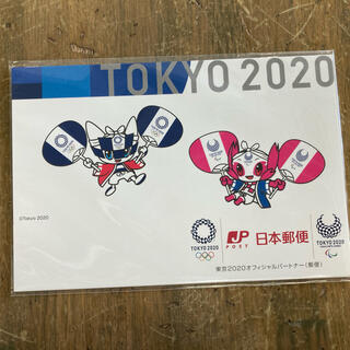 オリンピック　ポストカード　3枚入り(使用済み切手/官製はがき)