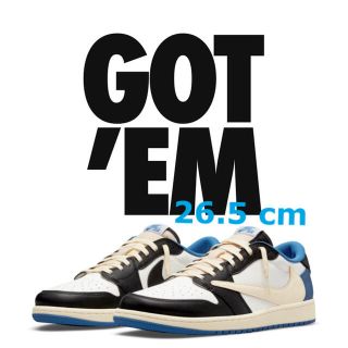 ナイキ(NIKE)のNIKE Travis Scott Fragment AIR JORDAN 1(スニーカー)