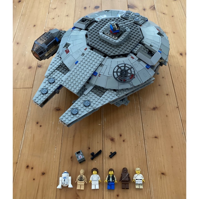 Lego(レゴ)のレゴ　スターウォーズ　7190 ミレニアム ファルコン　開封済み キッズ/ベビー/マタニティのおもちゃ(知育玩具)の商品写真