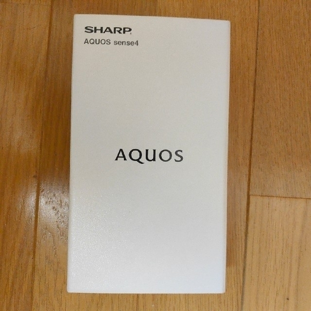 AQUOS sense4 SH-M15ブラック（シムフリーモデル） スマートフォン本体