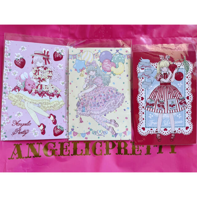 Angelic Pretty ポストカード 3枚セット