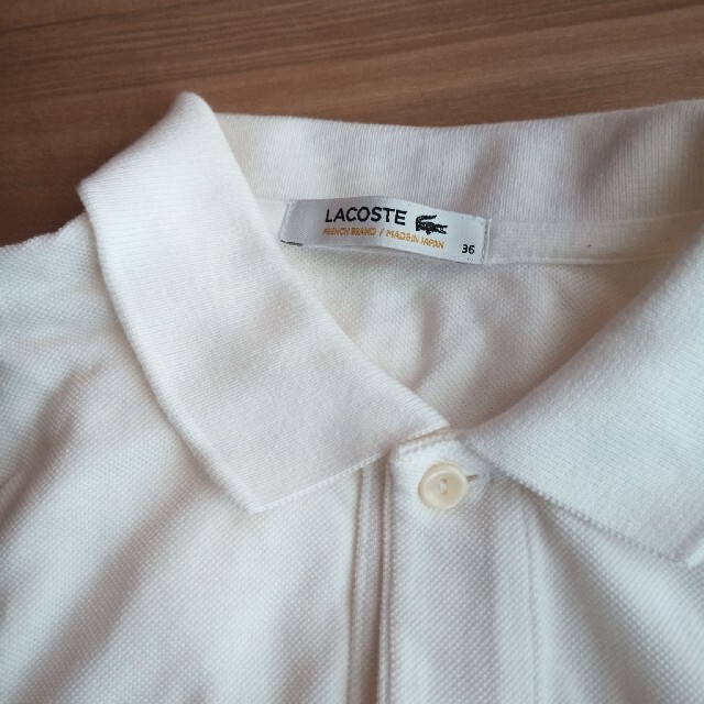 LACOSTE(ラコステ)の((ちゃあちゃん様専用))LACOSTEラコステ　ポロシャツ レディースのトップス(ポロシャツ)の商品写真