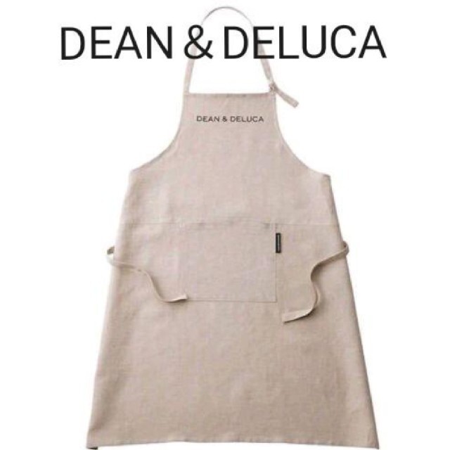 DEAN & DELUCA(ディーンアンドデルーカ)の◇新品◇DEAN＆DELUCA　リネンフルエプロン　麻　ディーン＆デルーカ インテリア/住まい/日用品のキッチン/食器(その他)の商品写真