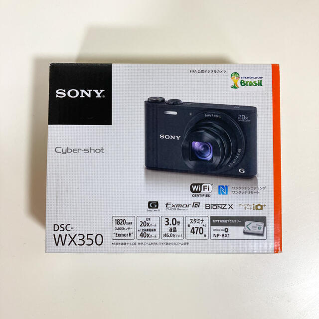 SONY(ソニー)のSONY Cyber-shot DSC-WX350 ピンク スマホ/家電/カメラのカメラ(コンパクトデジタルカメラ)の商品写真