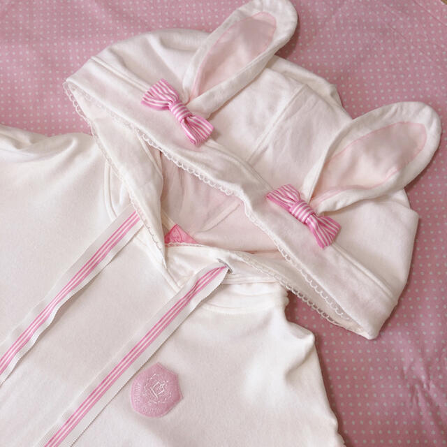 Bunnyカレッジカットワンピース ピンク - ひざ丈ワンピース
