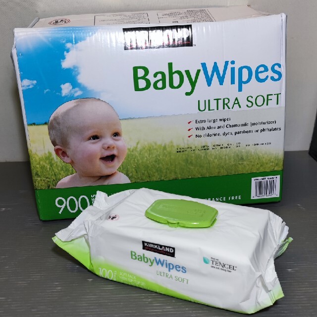 Baby Wipes ベビーワイプ2箱分１８パック