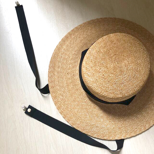 SNIDEL(スナイデル)のherlipto ストローハット レディースの帽子(麦わら帽子/ストローハット)の商品写真
