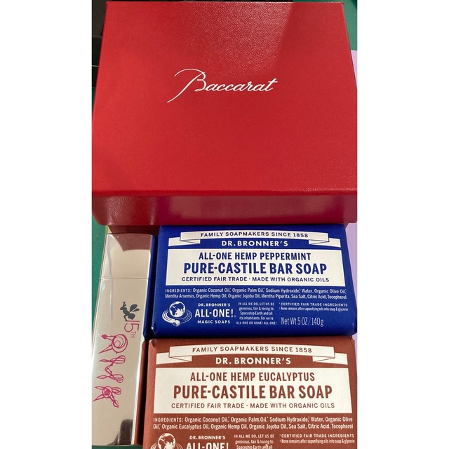 様専用 バタフライ バカラ、Dr.ブロナー2点、RMK-
