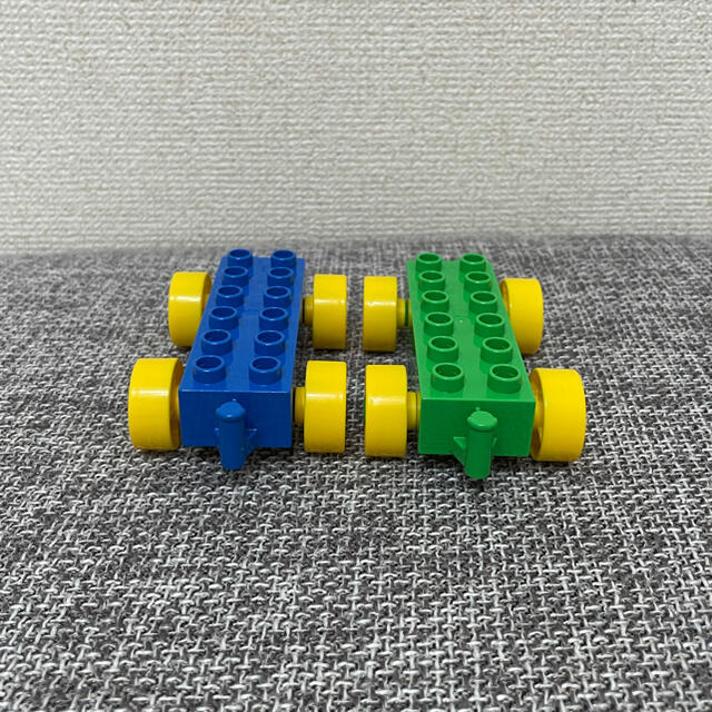 Lego(レゴ)のデュプロ　カーベース電車 キッズ/ベビー/マタニティのおもちゃ(積み木/ブロック)の商品写真