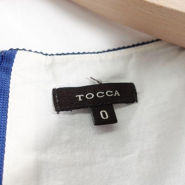 TOCCA(トッカ)のTOCCA　レースポピー柄ワンピース　レディース　ブルー レディースのワンピース(ひざ丈ワンピース)の商品写真