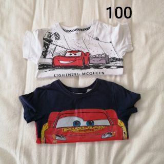 ユニクロ(UNIQLO)のカーズ　Tシャツ　100　2枚セット(Tシャツ/カットソー)