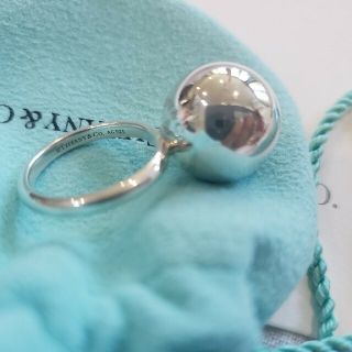 Tiffany & Co. - TIFFANY ハードウェアボール リングの通販 by