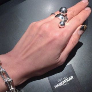 Tiffany & Co. - TIFFANY ハードウェアボール リングの通販 by MERCI