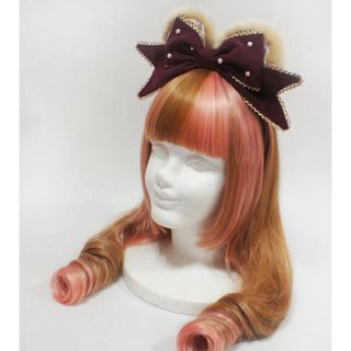 アンジェリックプリティー(Angelic Pretty)の新品未使用♡アンジェリックプリティ プレゼントBearカチューシャ くま耳(カチューシャ)