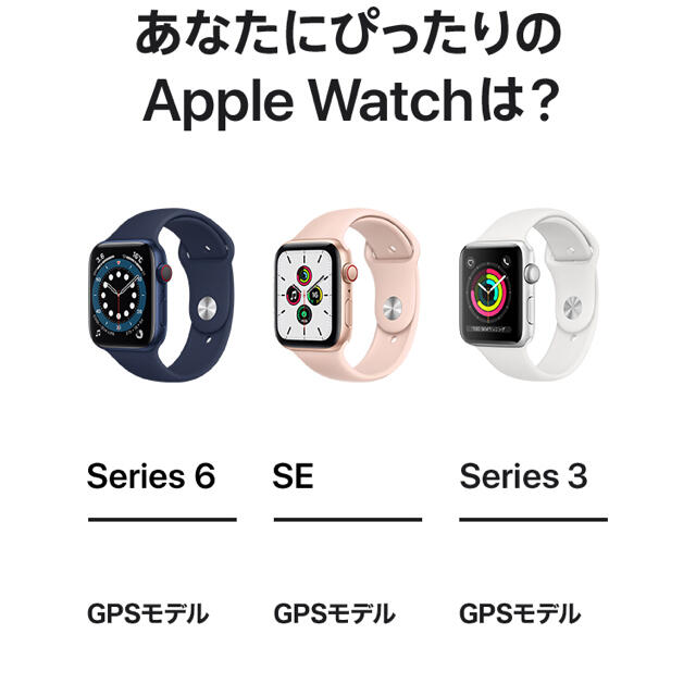 Apple Watch(アップルウォッチ)のApple WatchSeries3(GPSモデル)38mmシルバーアルミケース レディースのファッション小物(腕時計)の商品写真