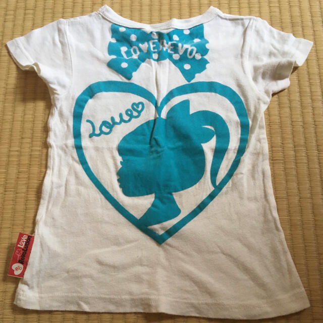 LOVE REVOLUTION(ラブレボリューション)のラブレボ　バービー　110 Tシャツ キッズ/ベビー/マタニティのキッズ服女の子用(90cm~)(Tシャツ/カットソー)の商品写真