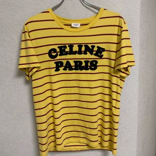 セリーヌ(celine)のCELINE 20ss フロックドボーダー　Tシャツ(Tシャツ/カットソー(半袖/袖なし))