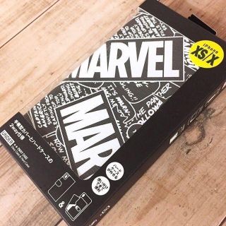 マーベル(MARVEL)の冷蔵庫にマグネットで固定 箱破れ特価 MARVEL iPhoneX/Xs 兼用(iPhoneケース)