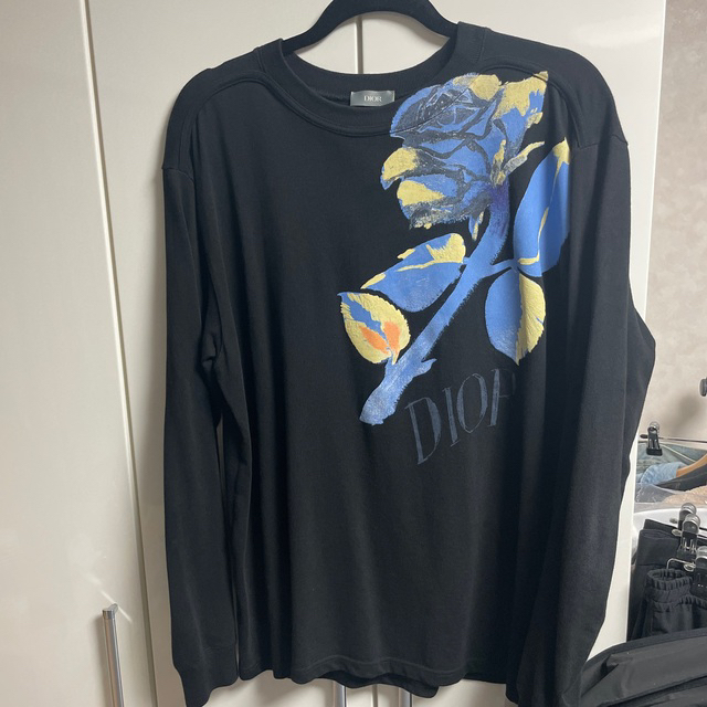 DIOR 花ペイント tシャツ dior homme - Tシャツ/カットソー(七分/長袖)