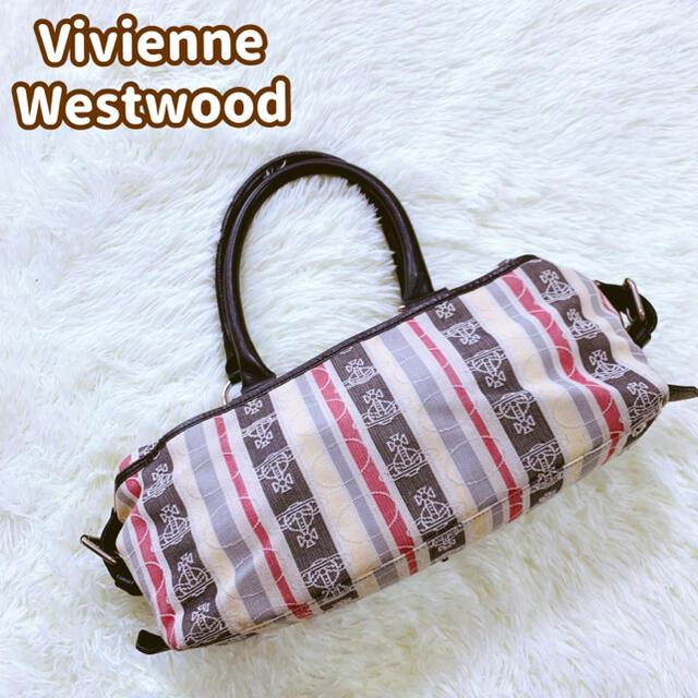 Vivienne Westwood(ヴィヴィアンウエストウッド)の★希少★Vivienne Westwood ミニボストン ハンドバッグ オーブ レディースのバッグ(ボストンバッグ)の商品写真